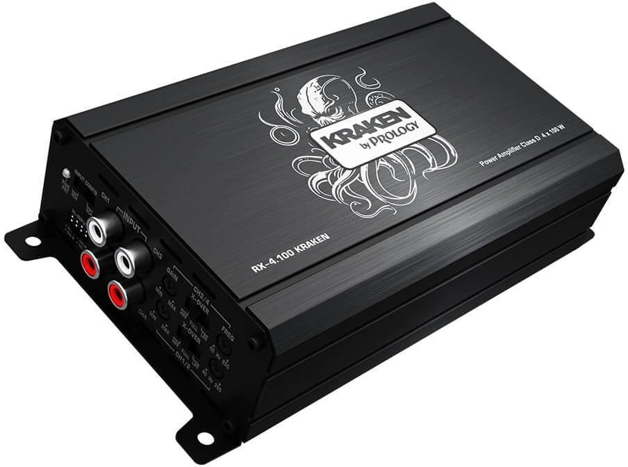Усилитель автомобильный Prology RX-4.100 KRAKEN четырехканальный