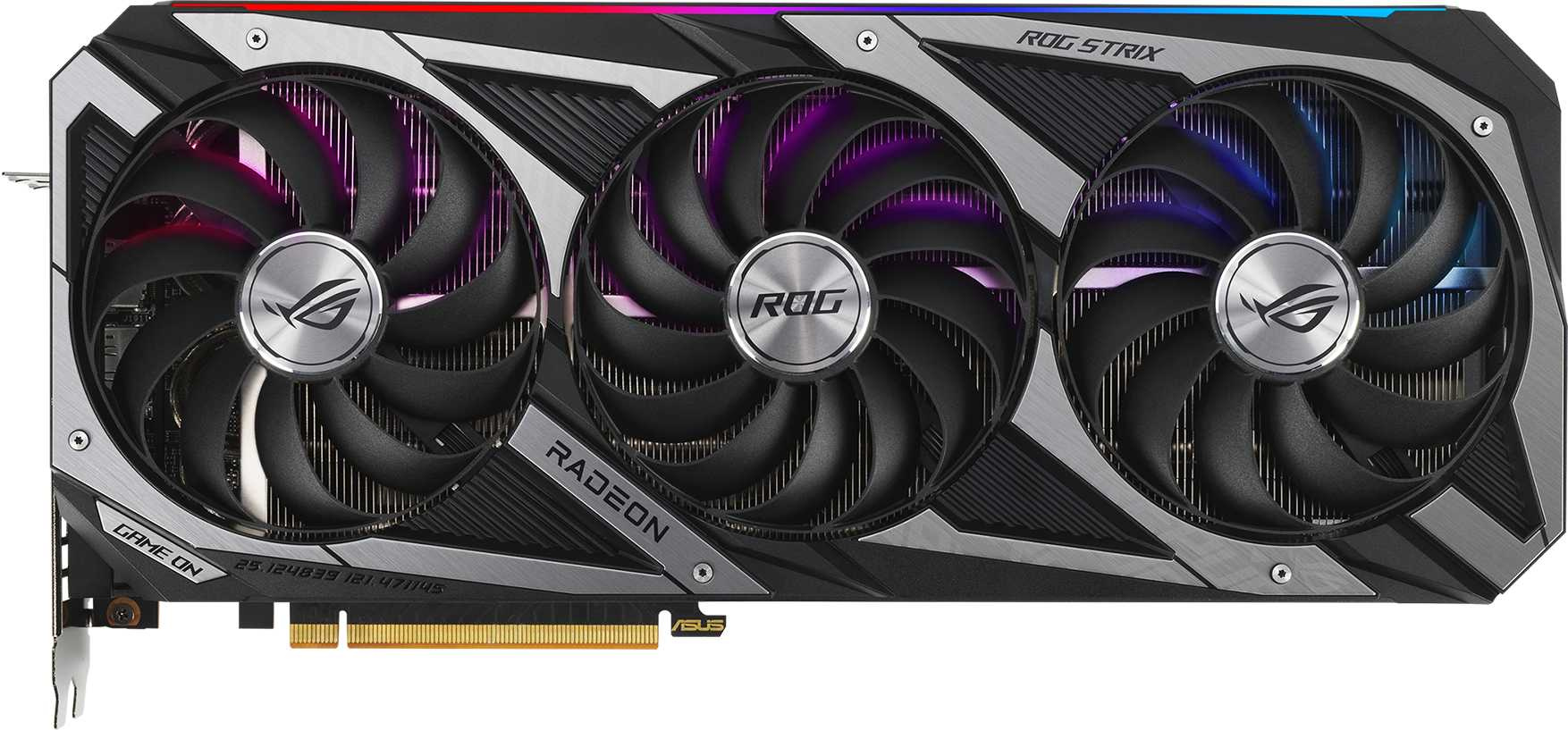 Видеокарта Asus PCI-E 4.0 ROG-STRIX-RX6700XT-O12G-GAMING AMD Radeon RX 6700XT 12Gb 192bit GDDR6 2548/16000 HDMIx1 DPx3 HDCP Ret