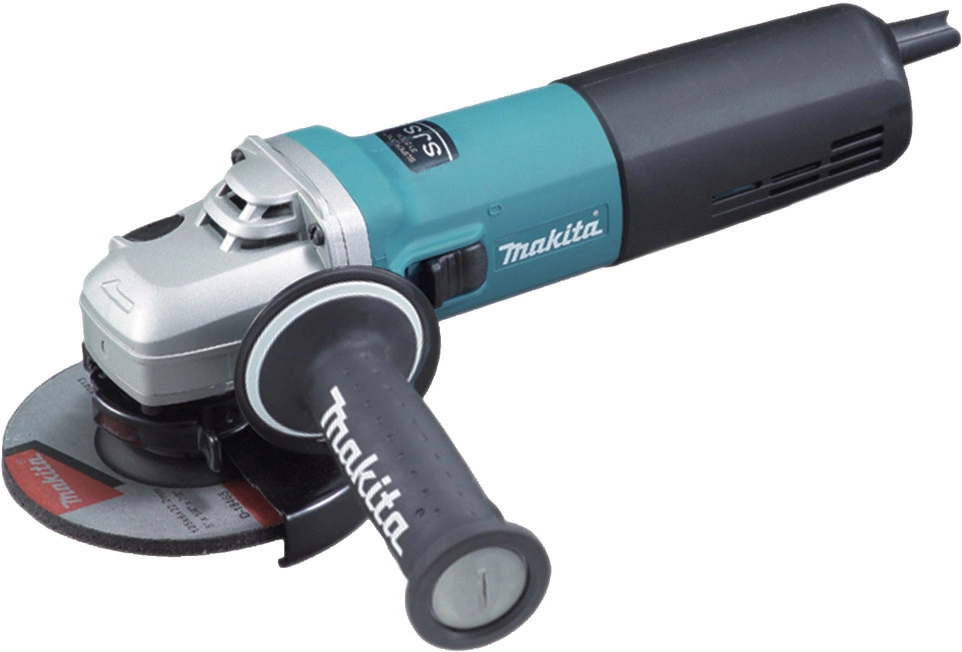 Углошлифовальная машина Makita 9565CR 1400Вт 12000об/мин рез.шпин.:M14 d=125мм