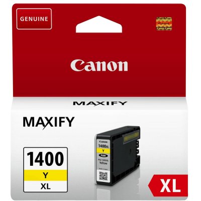 Картридж струйный Canon PGI-1400XLY 9204B001 желтый (1200мл) для Canon Maxify МВ2040/2340