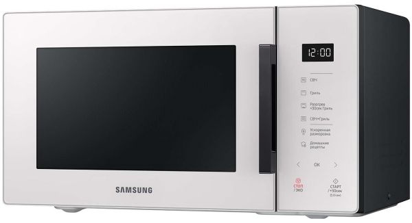 Микроволновая Печь Samsung MG23T5018AE/BW 23л. 800Вт молочный