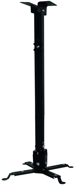 Кронштейн для проектора Buro PR04-100B черный макс.20кг потолочный поворот и наклон