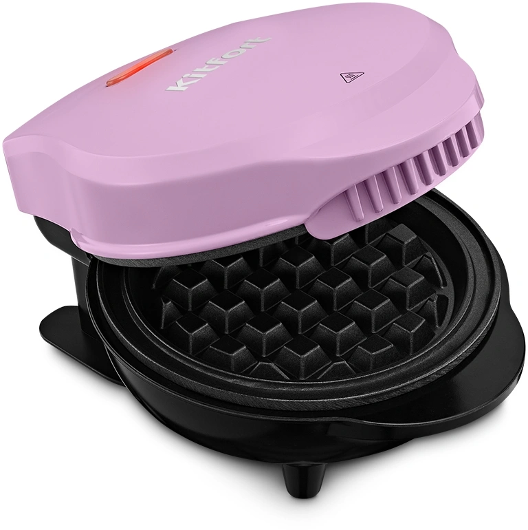 Вафельница Kitfort КТ-3685 550Вт розовый