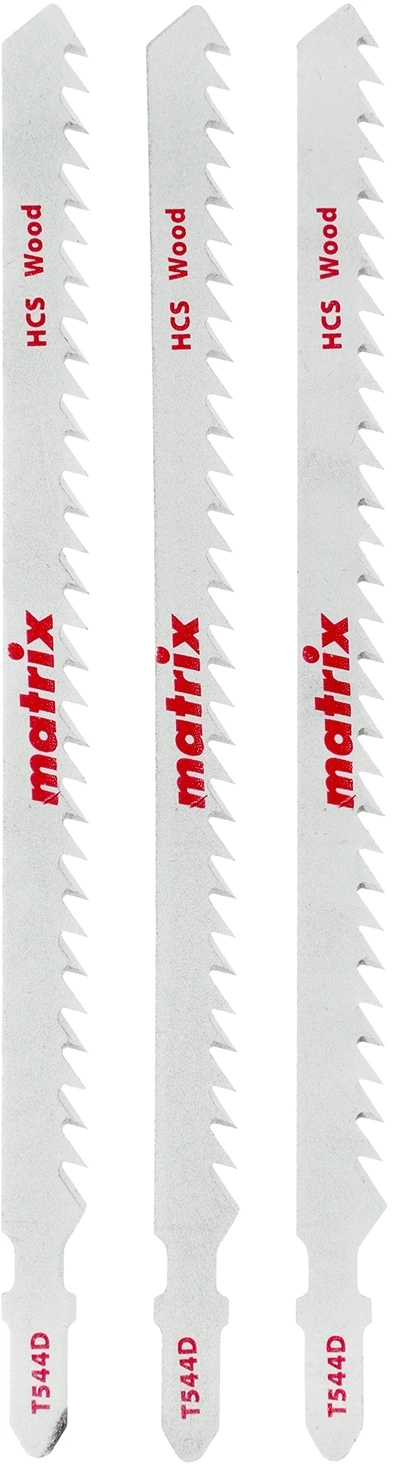 Набор пилок по дереву Matrix 78222 3пред. (лобзики)