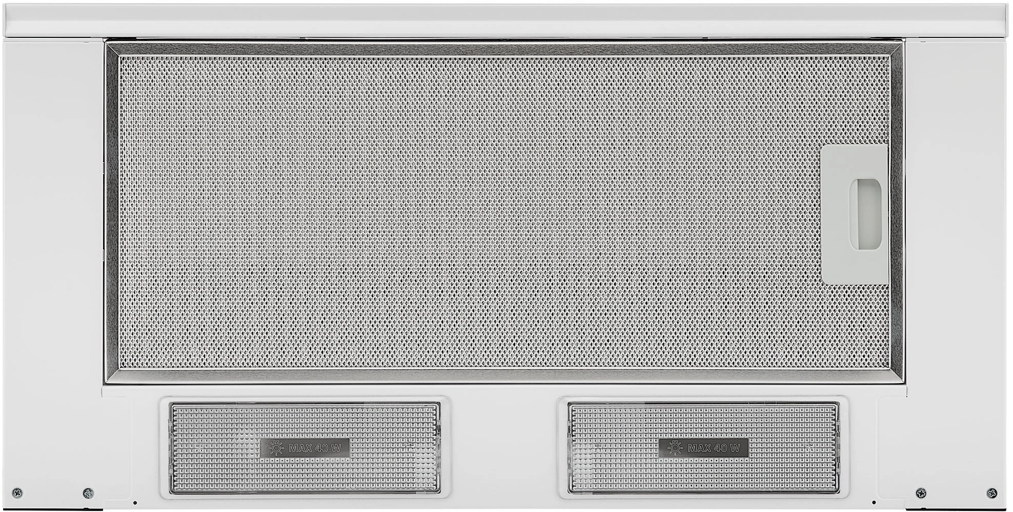 Вытяжка встраиваемая Krona Kamilla ECO 600 W белый управление: кнопочное (1 мотор)