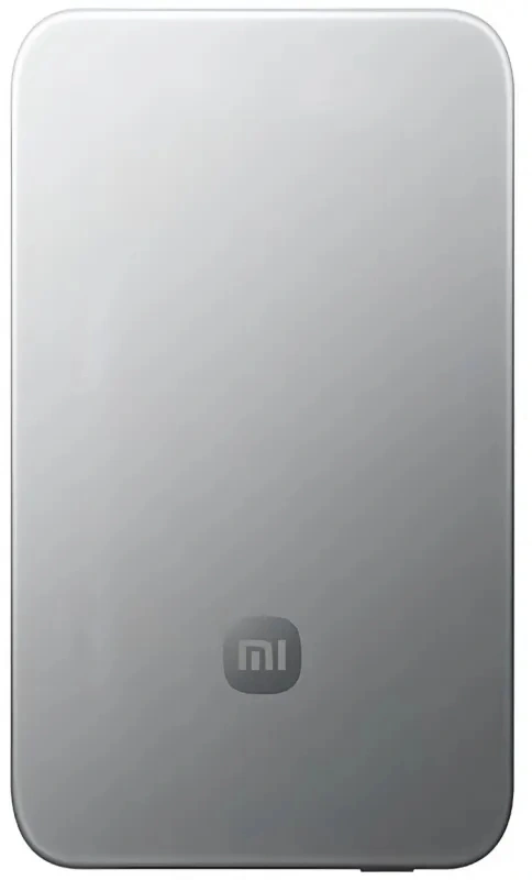 Мобильный аккумулятор Xiaomi UltraThin Magnetic Power Bank 5000 15W GL 5000mAh QC/PD 22.5W 3A USB-C беспров.зар. серебристый (BHR08Z2GL)