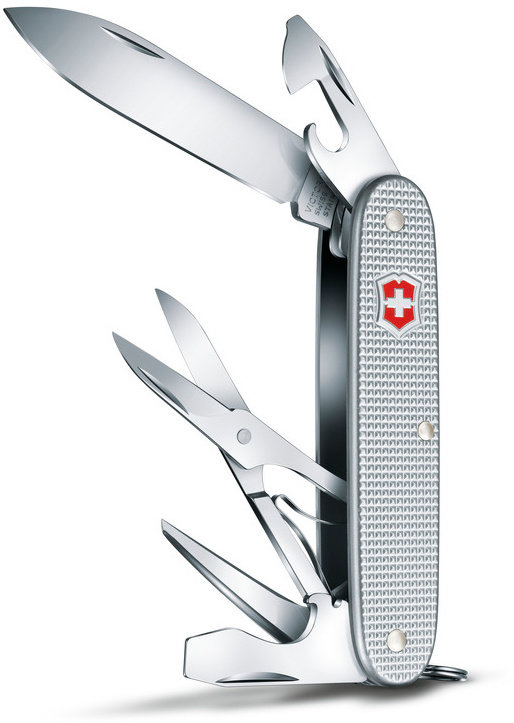 Нож перочинный Victorinox Pioneer X (0.8231.26) 93мм 9функц. серебристый карт.коробка