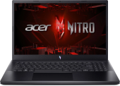 Ноутбук Acer Nitro V 15 ANV15-51-7341 Core i7 13620H 16Gb SSD1Tb NVIDIA GeForce RTX 3050 6Gb 15.6" IPS FHD (1920x1080) noOS black WiFi BT Cam (NH.QN9CD.005)