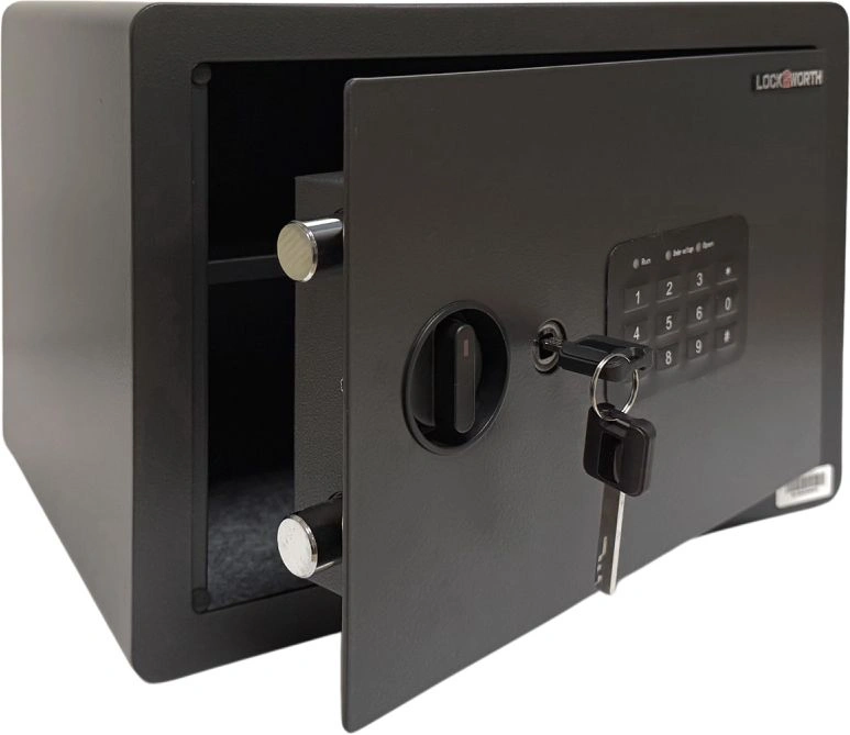 Сейф мебельный LockSworth VS4521 взломостойкий встраиваемый 250x350x250мм электронный/ключевой