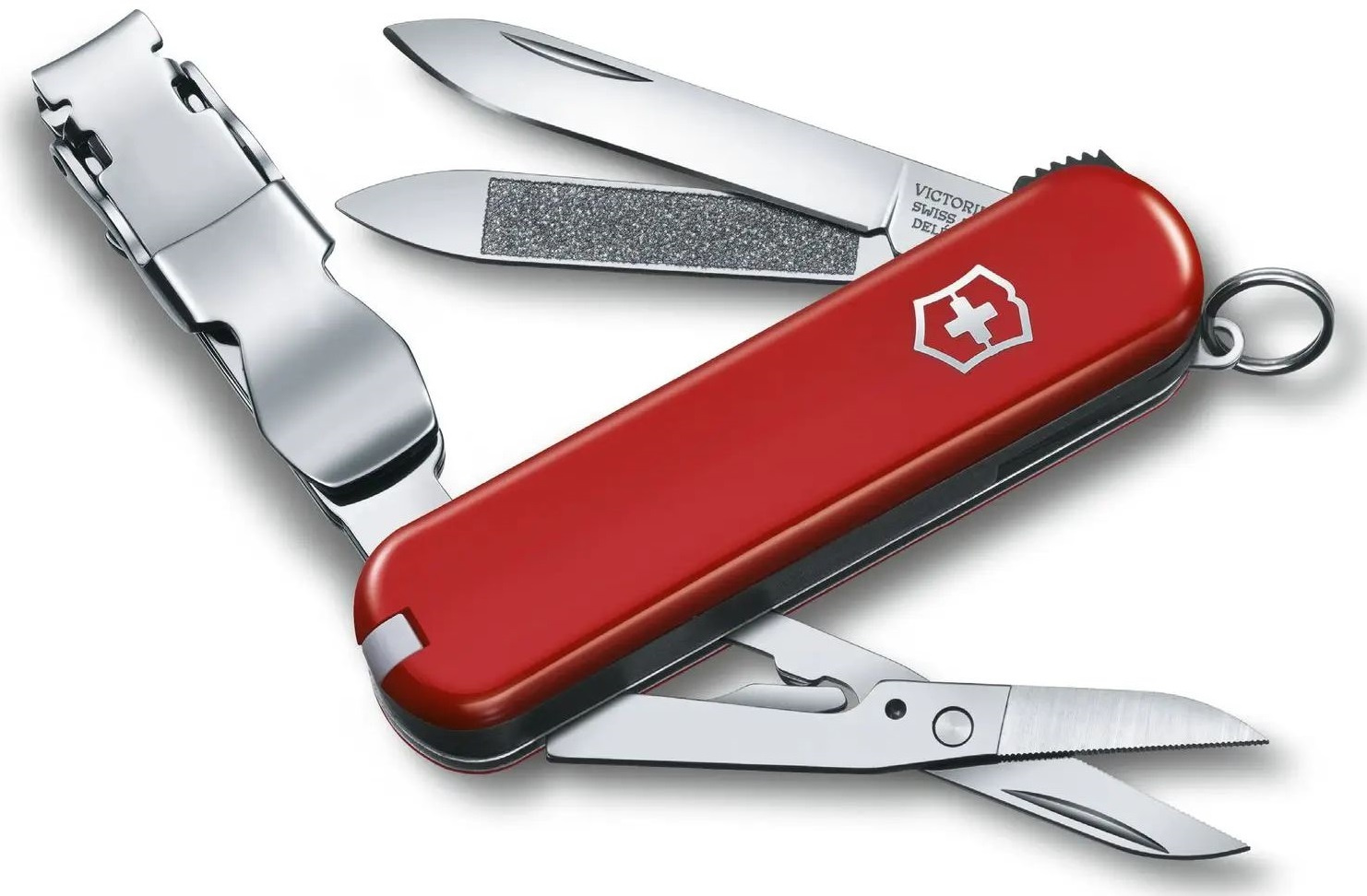 Нож перочинный Victorinox NailClip 580 (0.6463) 65мм 8функц. красный