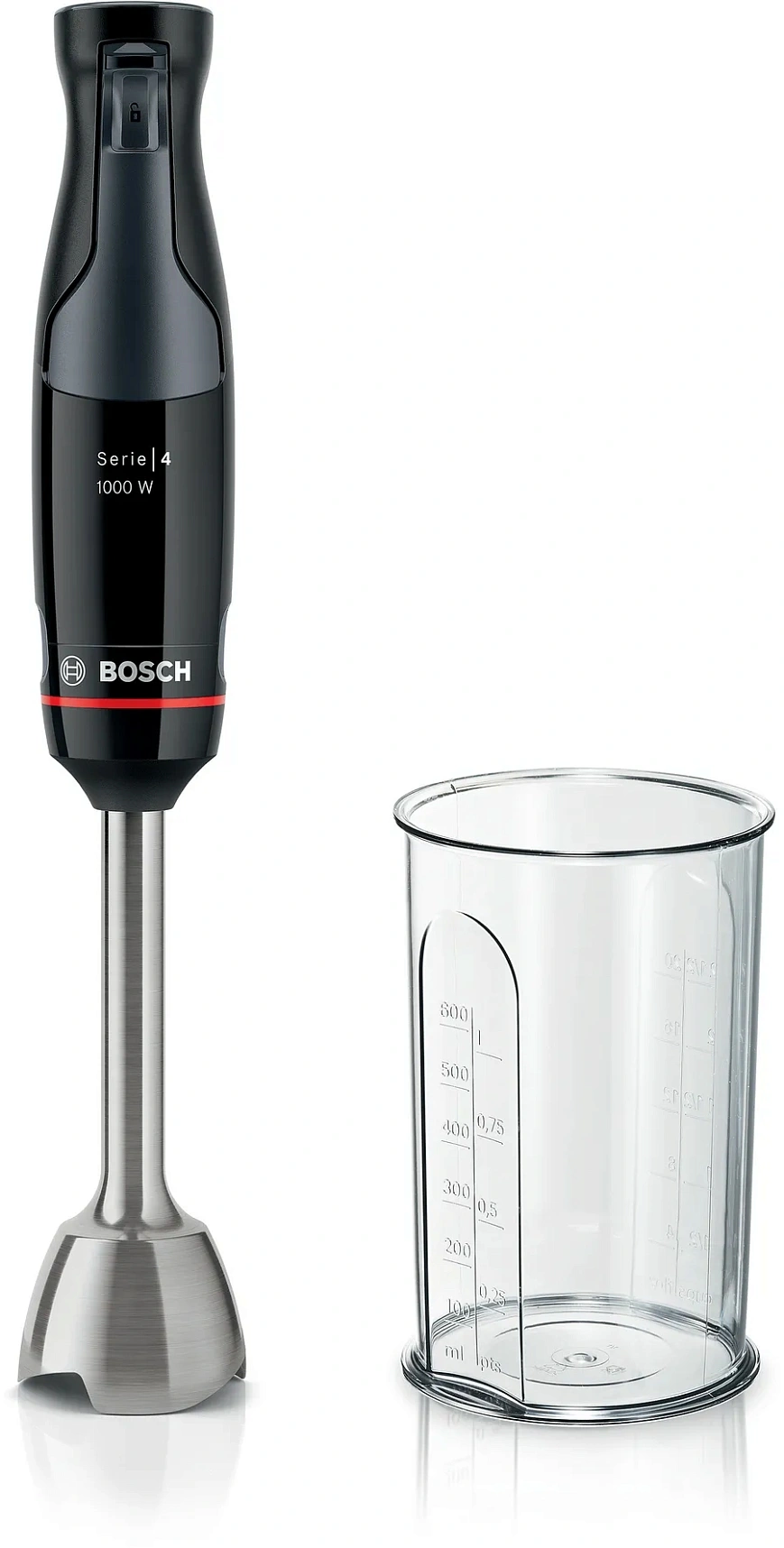 Блендер погружной Bosch MSM4B610 1000Вт черный