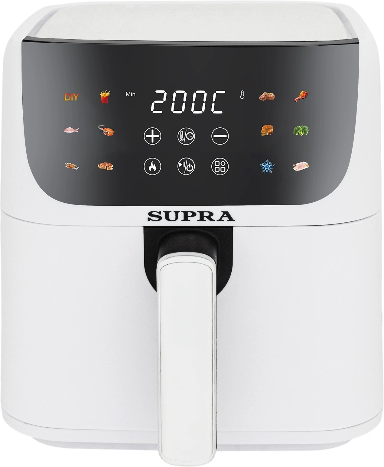 Аэрогриль Supra GS-7630 4.5л 1500Вт белый