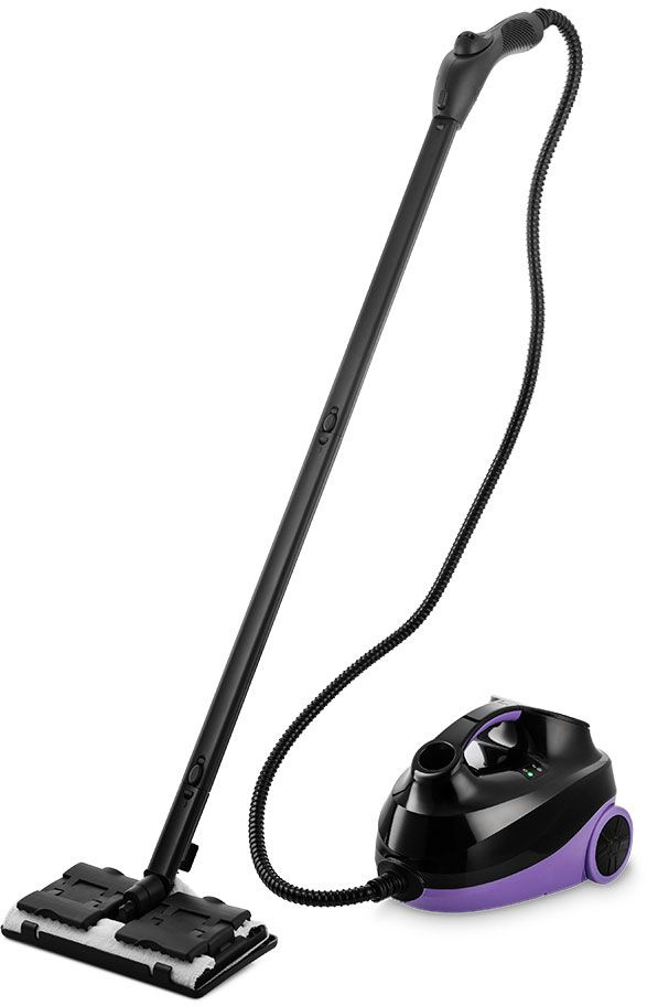 Пароочиститель напольный Kitfort КТ-9103-1 2000Вт фиолетовый