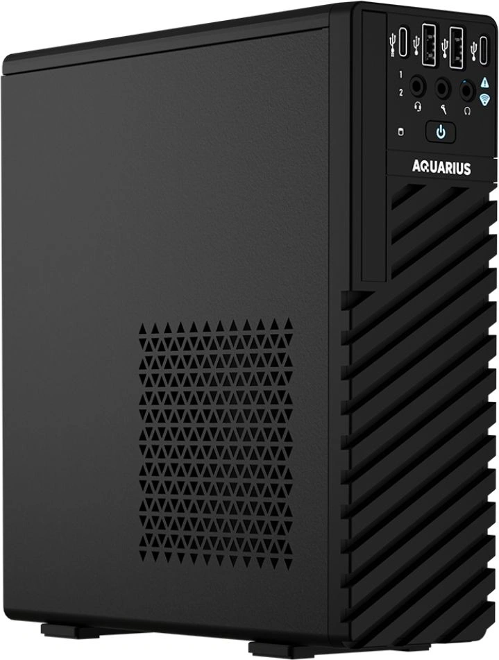 ПК Aquarius Pro P30 K51 USFF1 USFF i5 12400 (2.5) 8Gb SSD256Gb без ОС Eth WiFi BT 180W мышь клавиатура (RUS) (P30K511M2518C125F02NWNUTNN3)