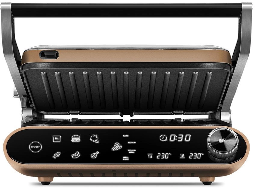Электрогриль Редмонд SteakMaster GM303 2200Вт бронзовый