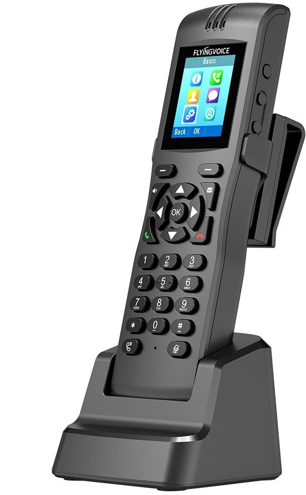 Телефон IP Flyingvoice FIP16 Plus черный