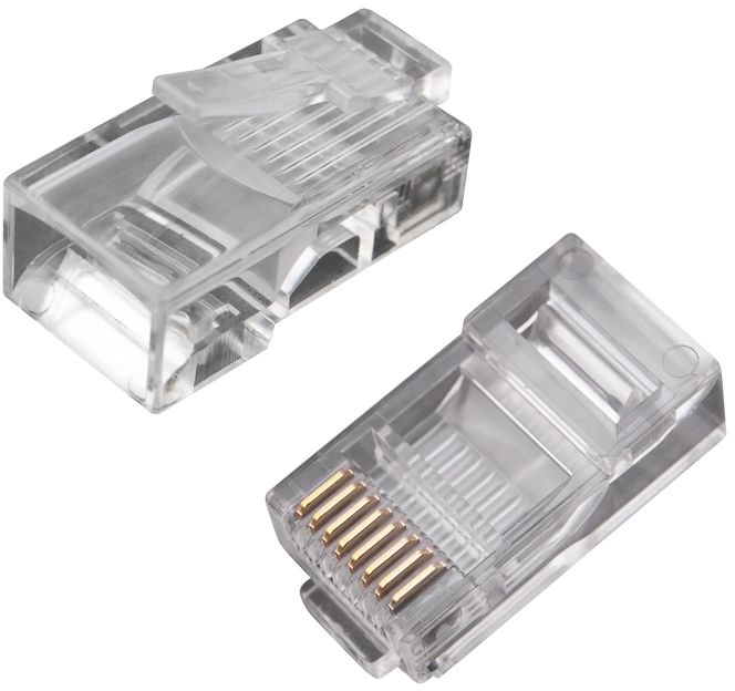 Коннектор PROconnect (05-1021-3) кат.5E RJ45 прозрачный (упак.:1шт)