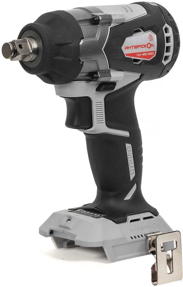 Гайковерт Интерскол ГАУ-400/36ВЭ аккум. патрон:квад.1/2" (859.0.0.70)