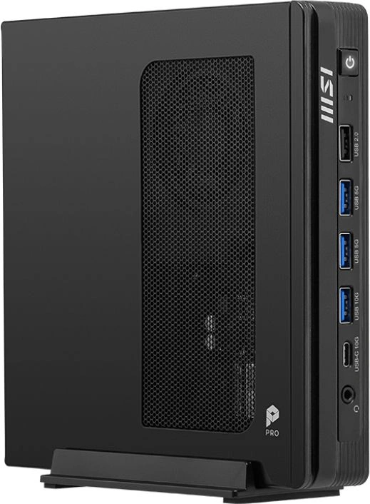 Неттоп MSI Pro DP10 A14MG-013BRU i3 14100 (3.5) UHDG 730 без ОС 2x2.5GbitEth WiFi BT 120W черный (936-B21011-013)