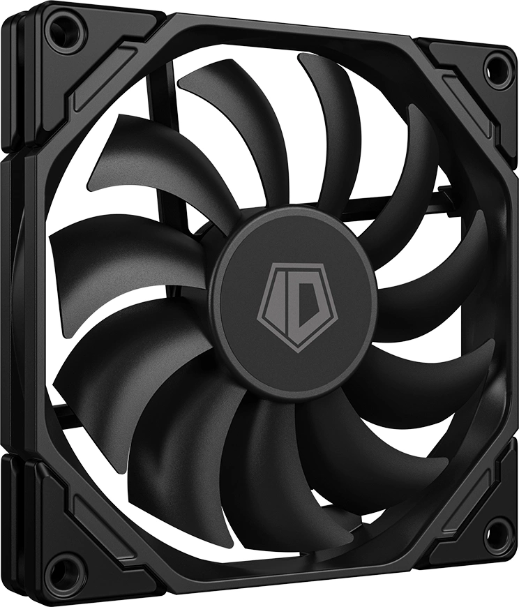 Вентилятор для корпуса ID-Cooling TF-9215-K 92х92x15 черный 4-pin 35дБ Ret
