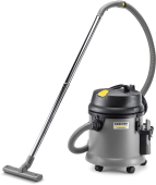 Строительный пылесос Karcher NT 27/1 1380Вт (уборка: сухая/сбор воды) серый