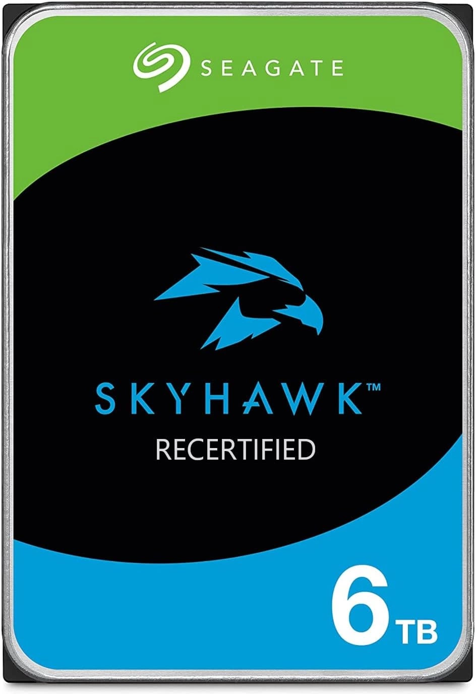 Жесткий диск Seagate SATA-III 6TB ST6000VX008 Surveillance Skyhawk 4KN (5400rpm) 256Mb 3.5"