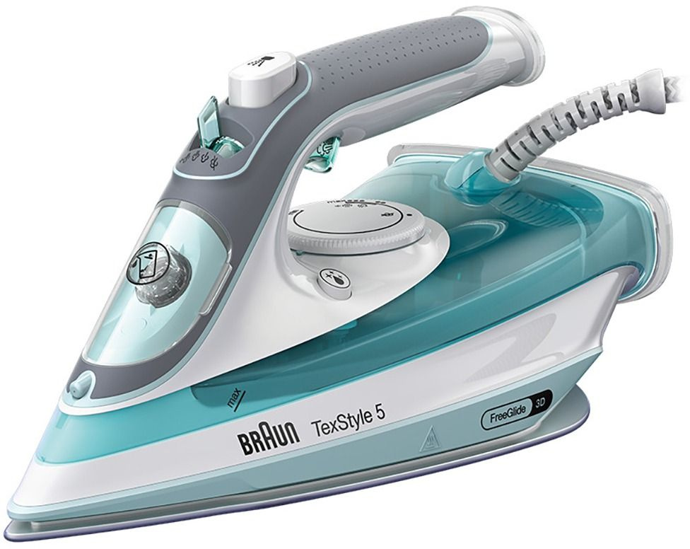 Утюг Braun SI5017.GR 2400Вт бирюзовый/белый