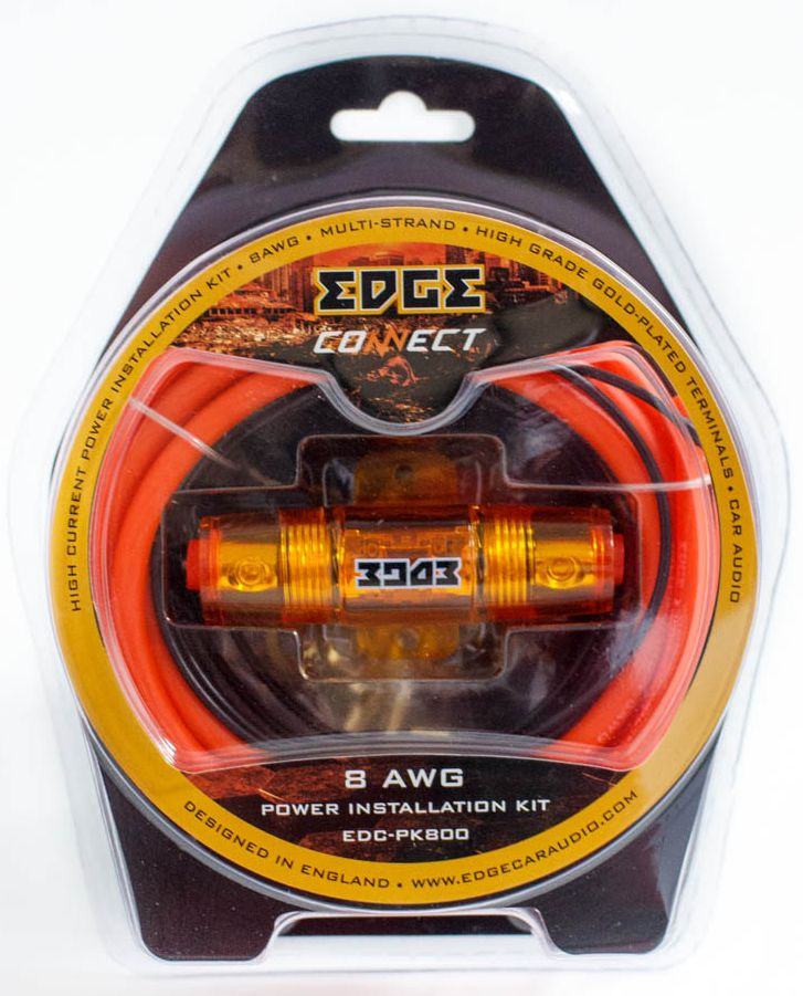Набор проводов Edge EDC-PK800 красный/черный