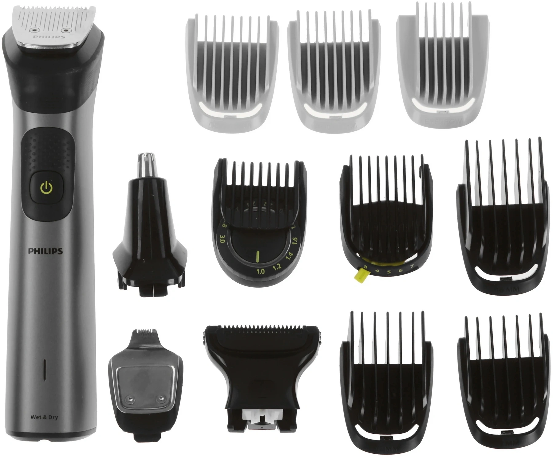 Триммер Philips Series 7000 MG7920/15 черный 5Вт (насадок в компл:11шт)