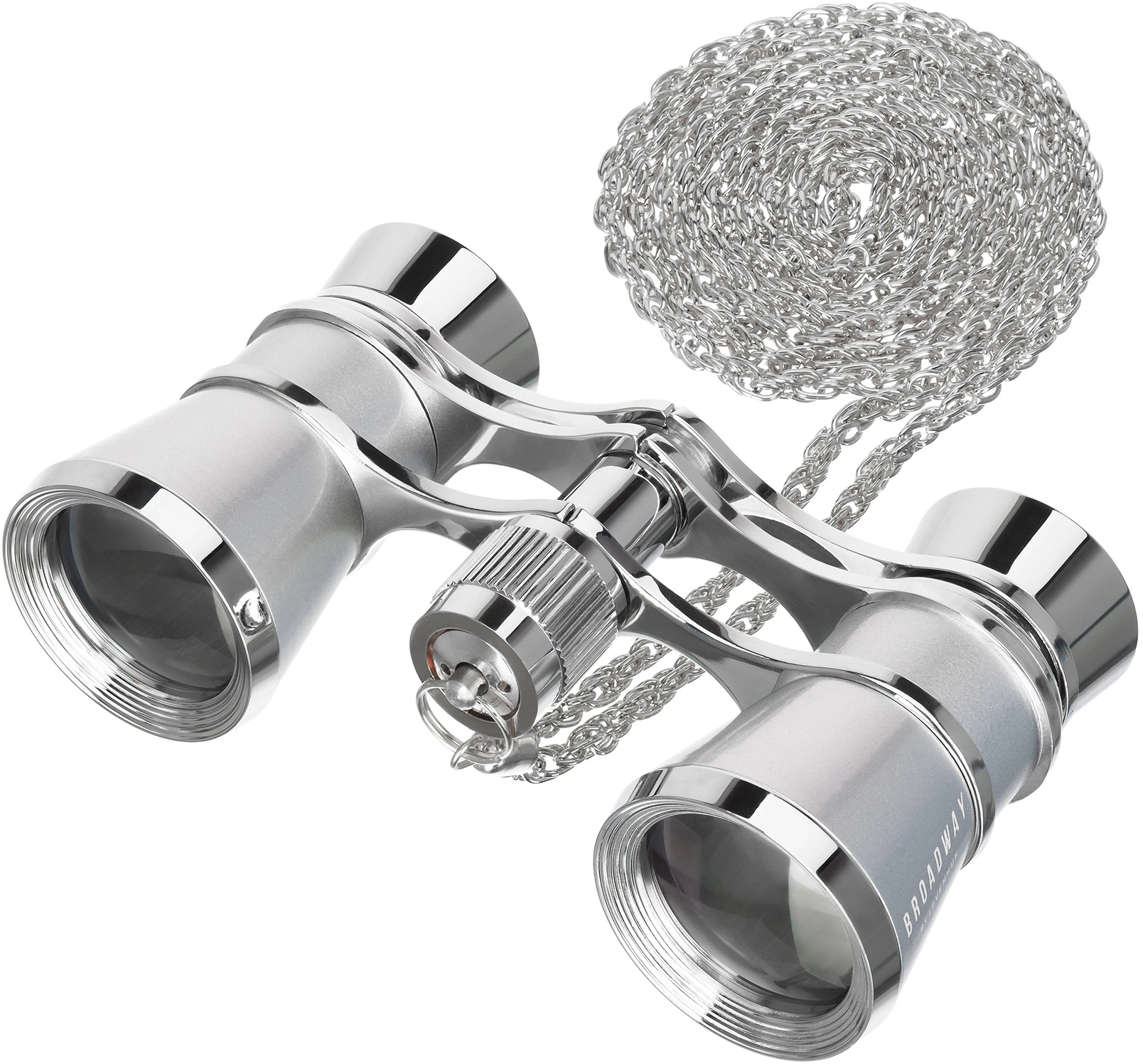 Бинокль Levenhuk 3-3x 25мм Broadway 325B серебристый (81859)