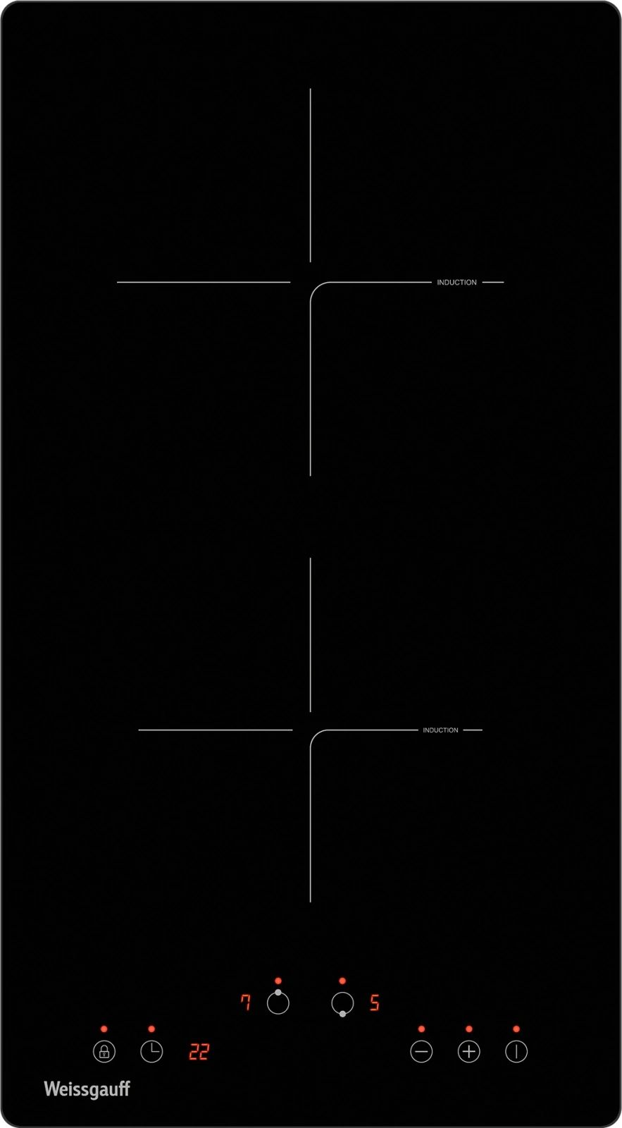 Индукционная варочная поверхность Weissgauff HI 32 BKS черный