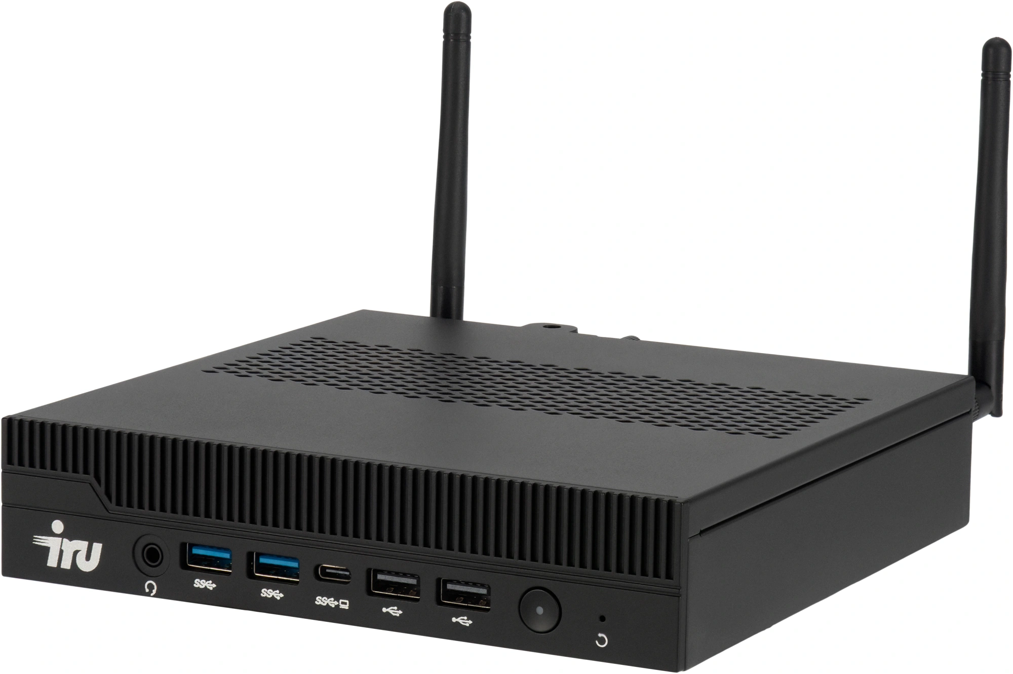 Неттоп IRU 310H6ITF i5 13400 (2.5) 16Gb SSD512Gb UHDG 730 Windows 11 Pro GbitEth WiFi BT 120W черный (2122066)