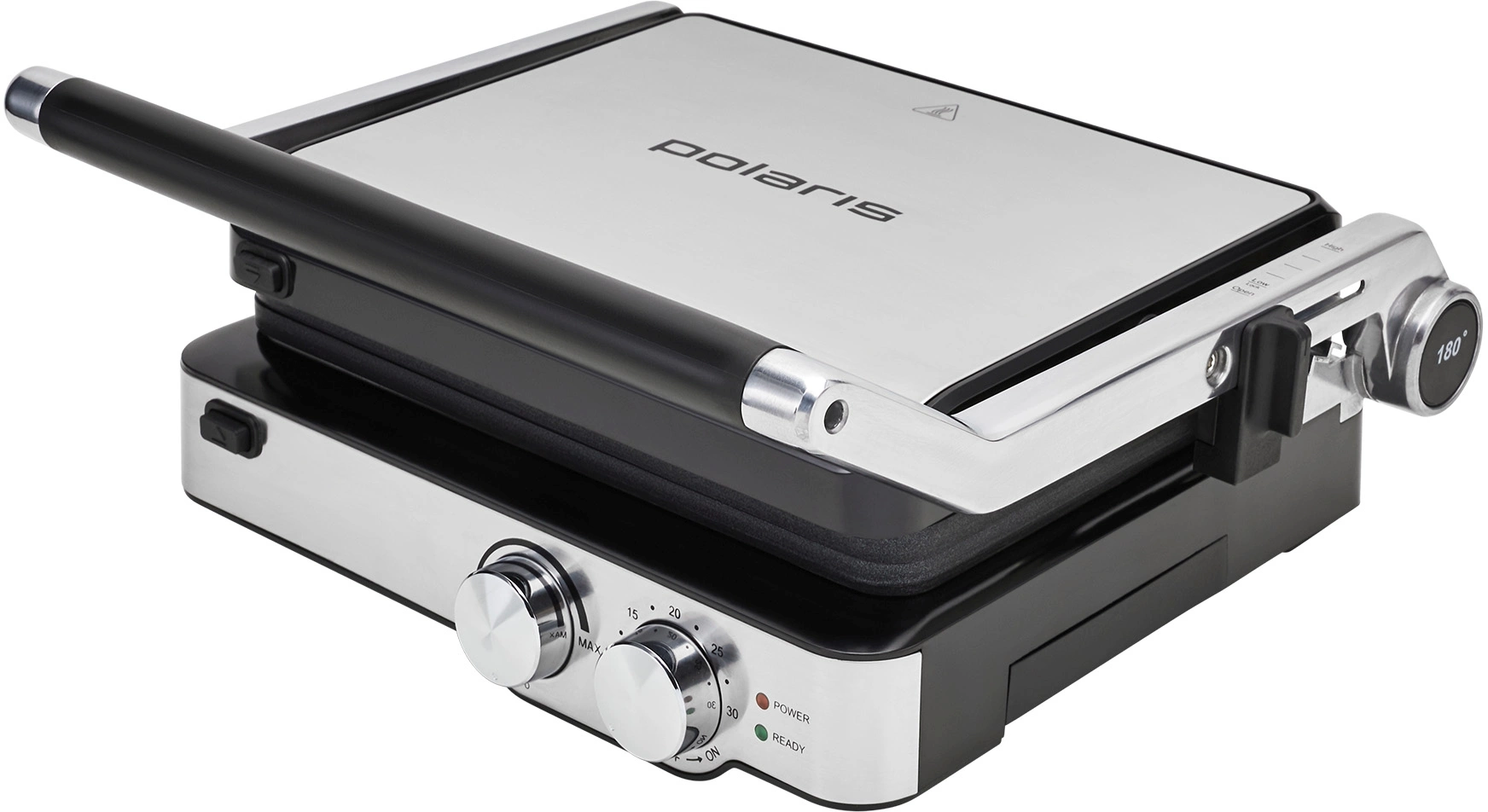 Электрогриль Polaris PGP 2402 2000Вт серебристый