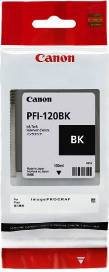 Картридж струйный Canon PFI-120BK 2885C001 черный для Canon imagePROGRAF TM-200/205