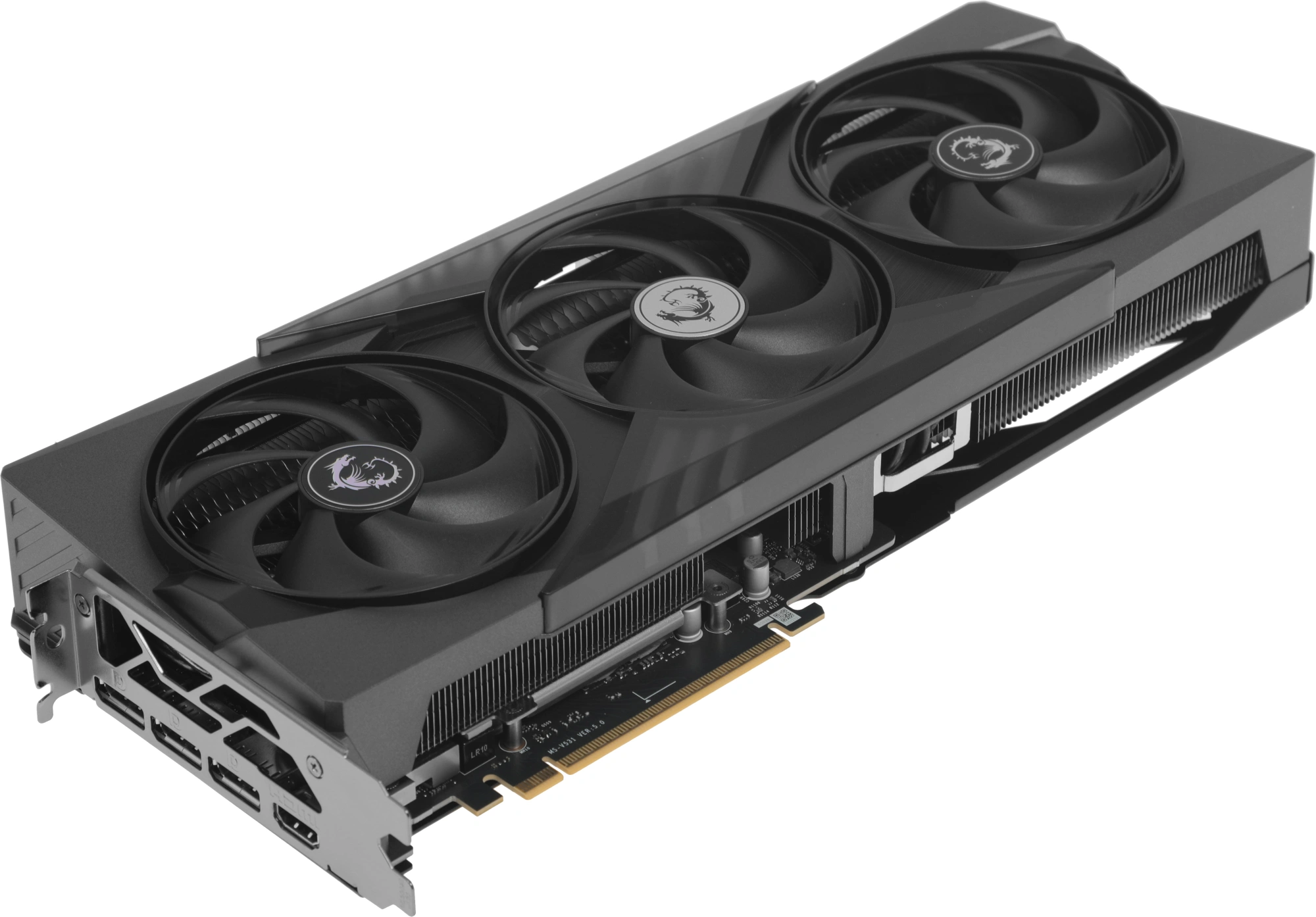Видеокарта MSI PCI-E 5.0 RTX 5070 TI 16G GAMING TRIO NVIDIA GeForce RTX 5070TI 16Gb 256bit GDDR7 2452/28000 HDMIx1 DPx3 HDCP Ret