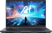 Ноутбук Gigabyte Aorus 16X Core i7 13650HX 16Gb SSD1Tb NVIDIA GeForce RTX4060 8Gb 16" IPS QHD+ (2560x1600) Free DOS grey WiFi BT Cam (9SG-43KZC54SD)