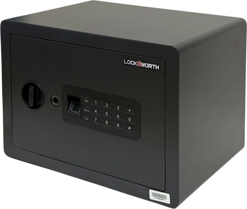 Сейф мебельный LockSworth VS4526 взломостойкий встраиваемый 250x350x250мм электронный/ключевой/биометрический