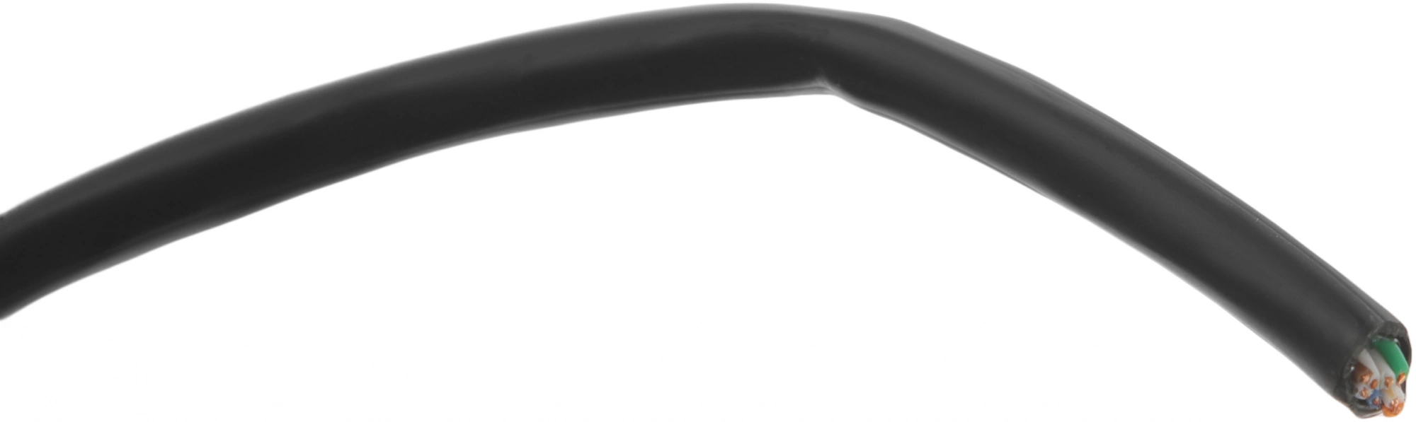 Кабель информационный ITK LC3-C5E04-139-100 кат.5E UTP 4 пары 24AWG LDPE внешний 100м черный