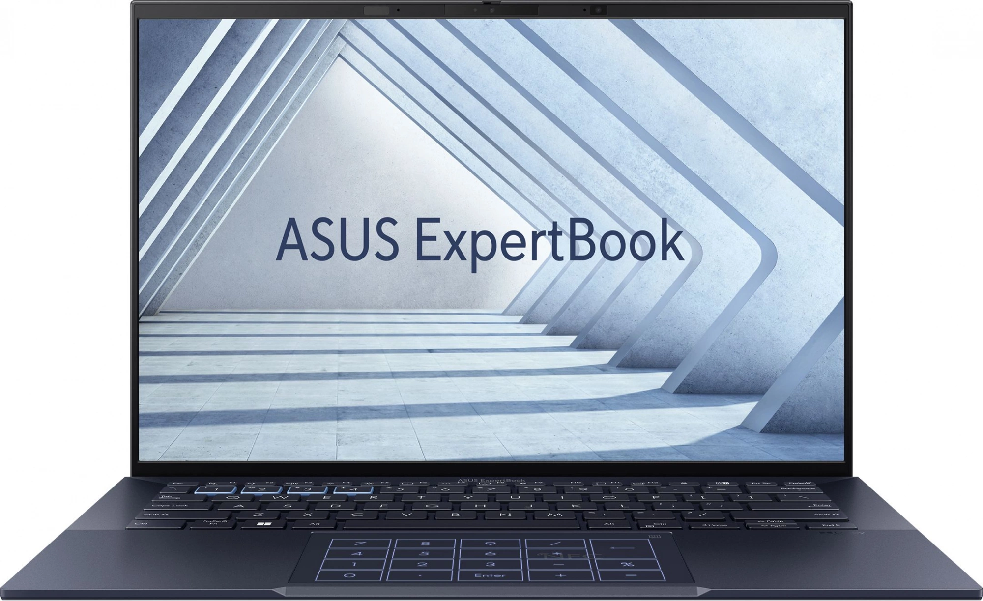 Ноутбук Asus ExpertBook B9 B9403CVAR-KM1219X Core 5 120U 16Gb SSD1Tb Intel Graphics 14" OLED WQXGA+ (2880x1800) Windows 11 Professional black WiFi BT Cam Bag (90NX05W1-M01LY0)