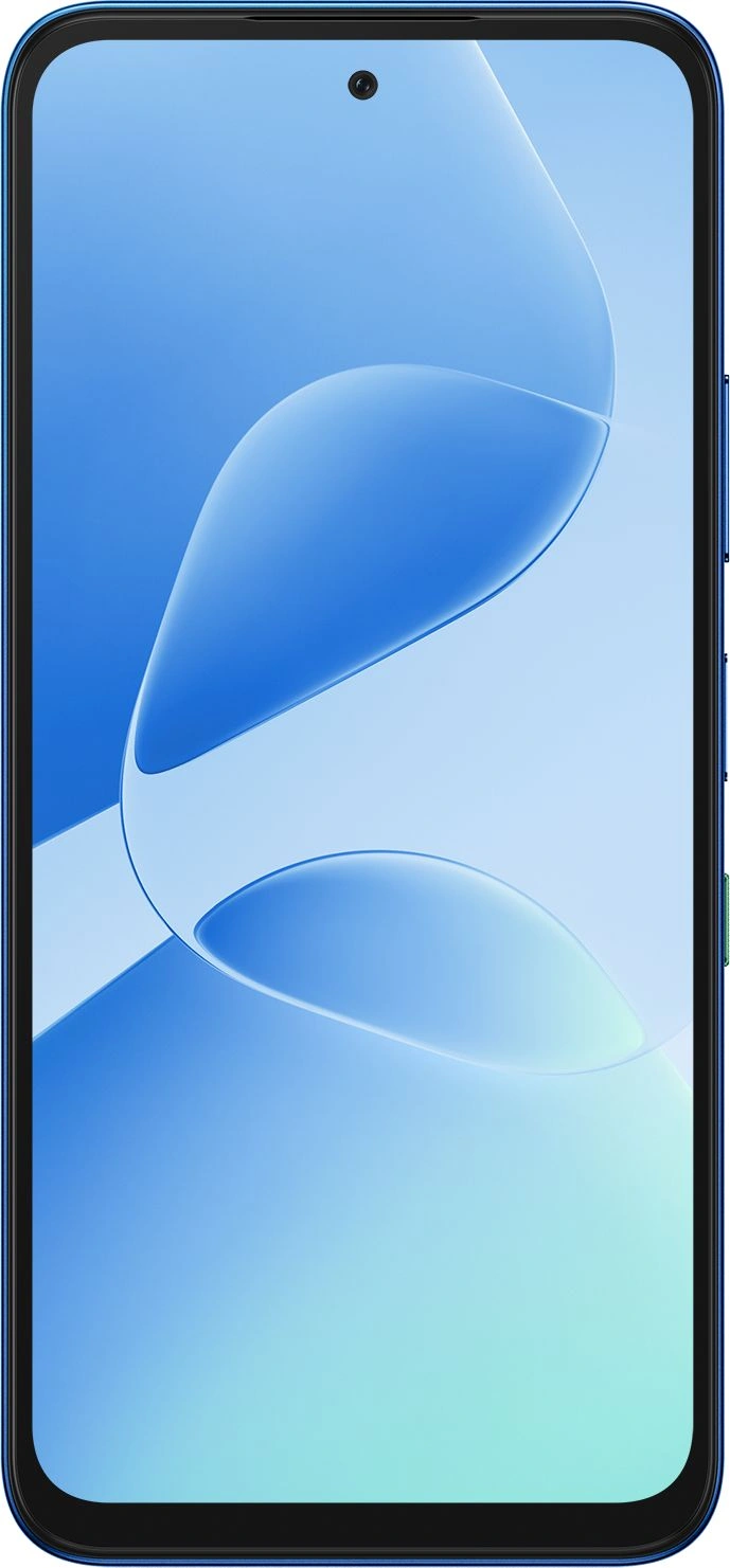 Смартфон Infinix X6728 Hot 60i 128Gb 4Gb синий моноблок 3G 4G 2Sim 6.7" 720x1600 Android 15 50Mpix 802.11 a/b/g/n/ac NFC GPS Protect FM microSD max1024Gb