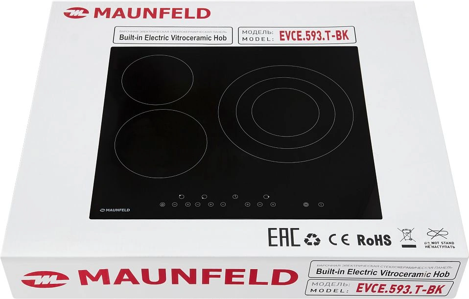Варочная поверхность Maunfeld EVCE.593.T-BK черный
