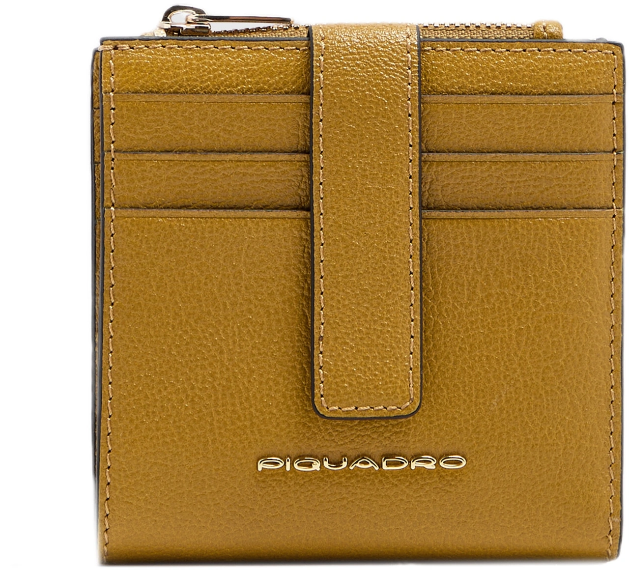 Чехол для кредитных карт Piquadro Patricia PP6843W140R/G горчичный натур.кожа
