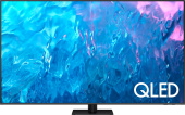 Телевизор QLED Samsung 75" QE75Q70CAUXRU Series 7 серый/черный 4K Ultra HD 120Hz DVB-T DVB-T2 DVB-C DVB-S DVB-S2 USB WiFi Smart TV