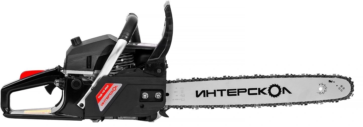 Бензопила Интерскол ПЦБ 180-14 2400Вт 2.4л.с. дл.шины:18" (45cm) (844.0.0.40)