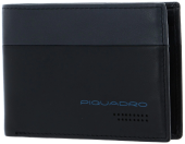 Кошелек мужской Piquadro Urban PU1392UB00R/NGR черный/серый натур.кожа