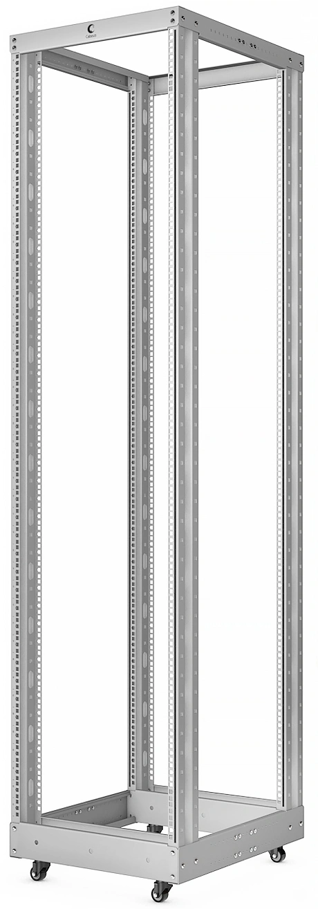 Стойка двухрамная Cabeus RA-37U 37U 515ммx960мм направл.под закл.гайки 500кг серый
