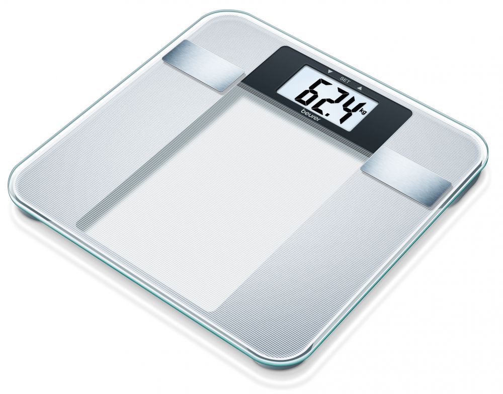 Весы напольные электронные Beurer BG13 макс.150кг серебристый