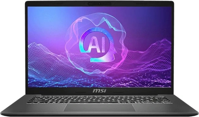 Ноутбук MSI Modern A14 AI+ F3HMG-041XRU Ryzen AI 5 330 16Gb SSD512Gb AMD Radeon Graphics 14" IPS FHD (1920x1080) без ОС grey WiFi BT Cam (9S7-14SK21-041)