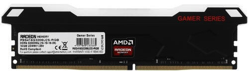 Память DDR4 32GB 3200MHz AMD R9432G3206U2S-U R9 RTL PC4-25600 CL16 DIMM 288-pin 1.35В Ret