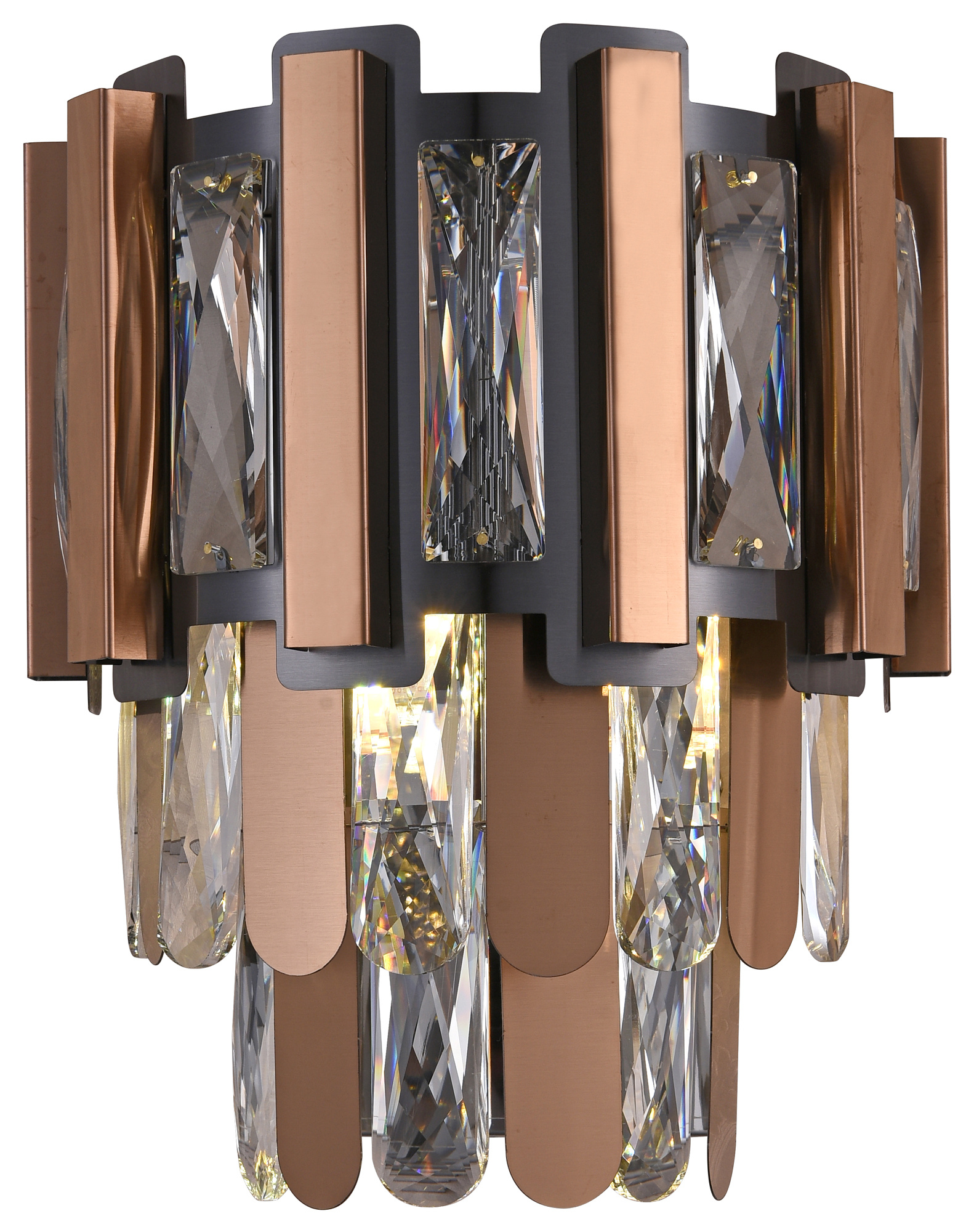 Бра Hiper Dafna H171-5 40Вт бронза ант./черный